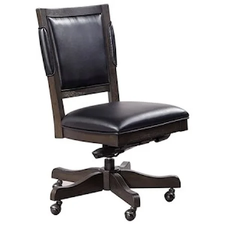 Contemporary Office Chair with Cushioned Seat